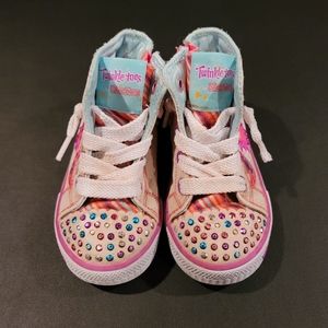 Twinkle Toes by Sketchers LIGHT UP HIGH TOPS - Excellent cond.